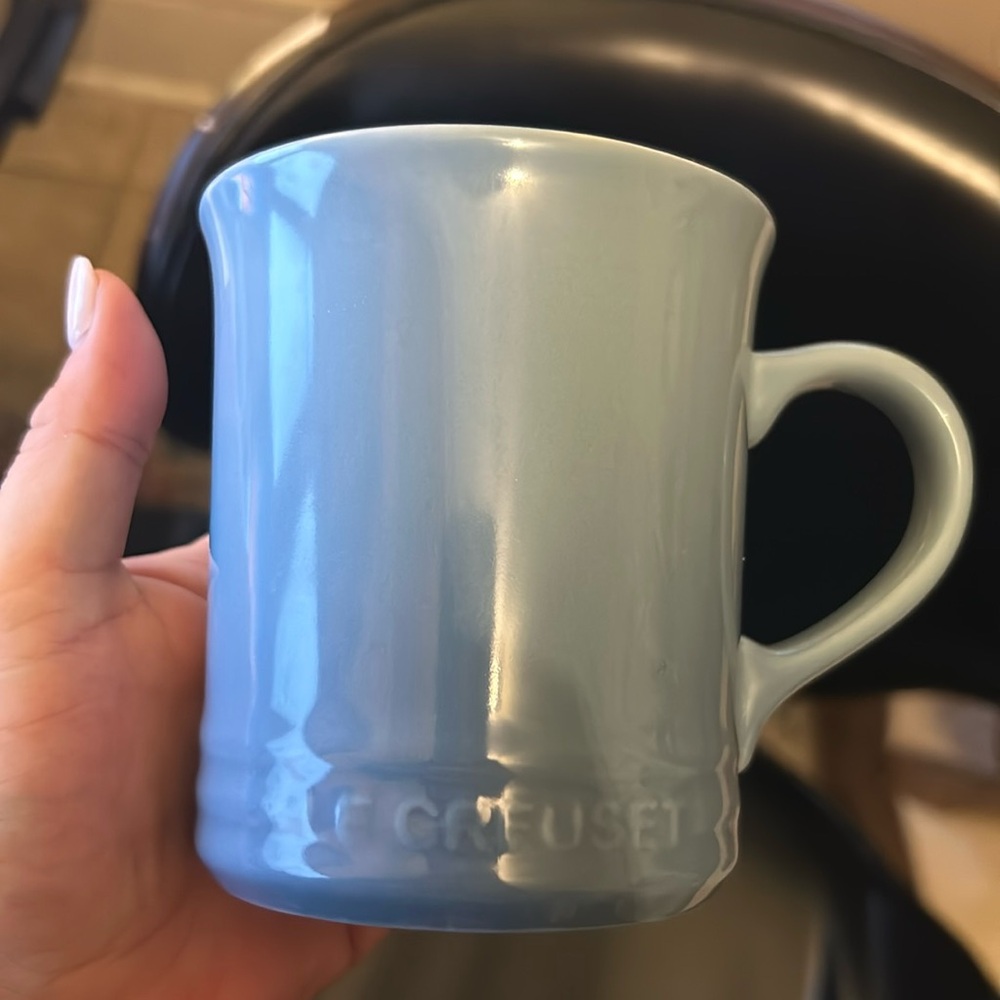 14oz Coffee Mug Blue Le Creuset